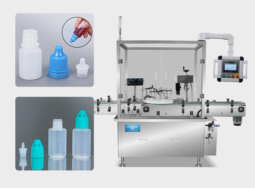 Eye drops filling and capping machine